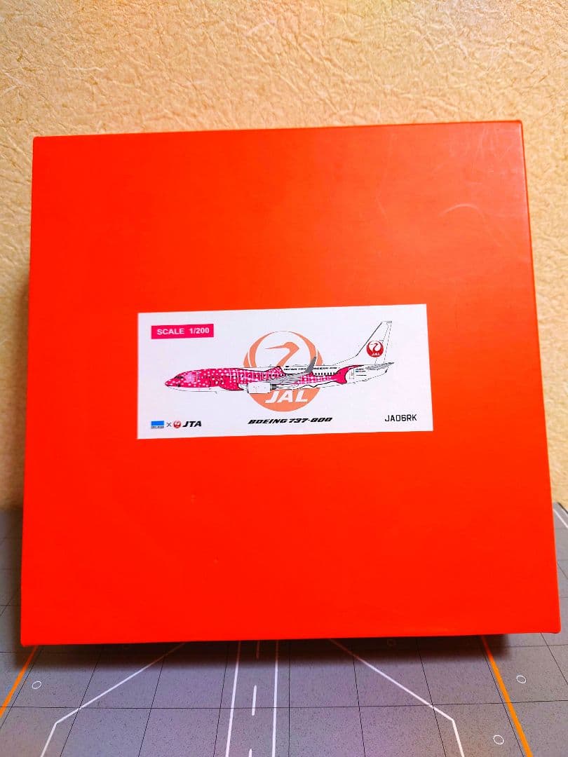 【JTA B737-800 JA06RK 1/200】