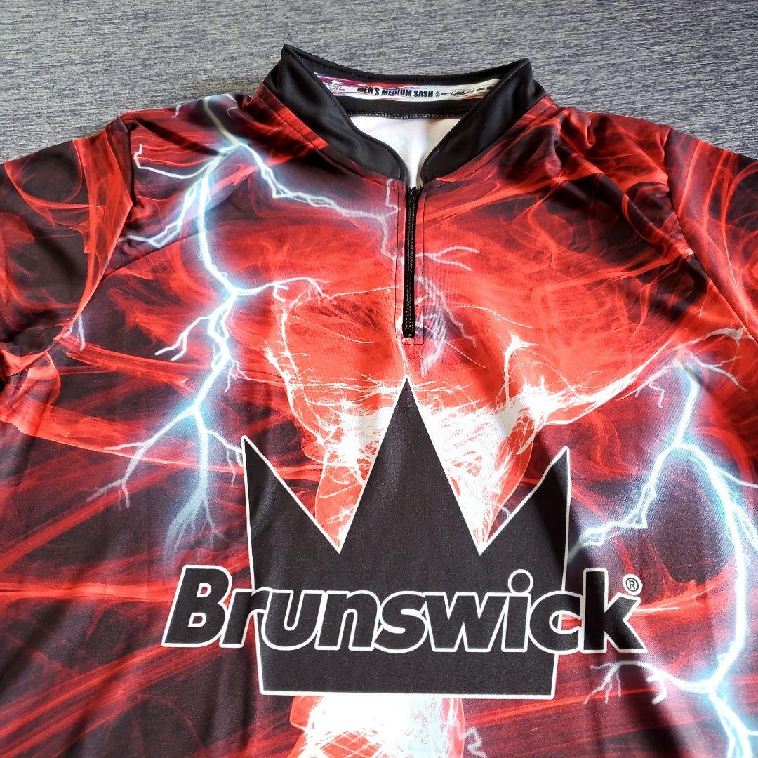 【日本未発売】ブランズウィック 日本サイズL相当　レッド　ボウリングウェア