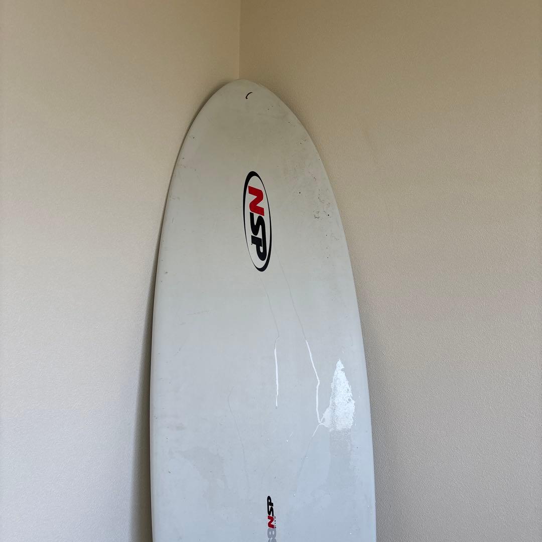 NSP サーフボード ファンボード 6.8フィート（フィンなし 折れこみ）
