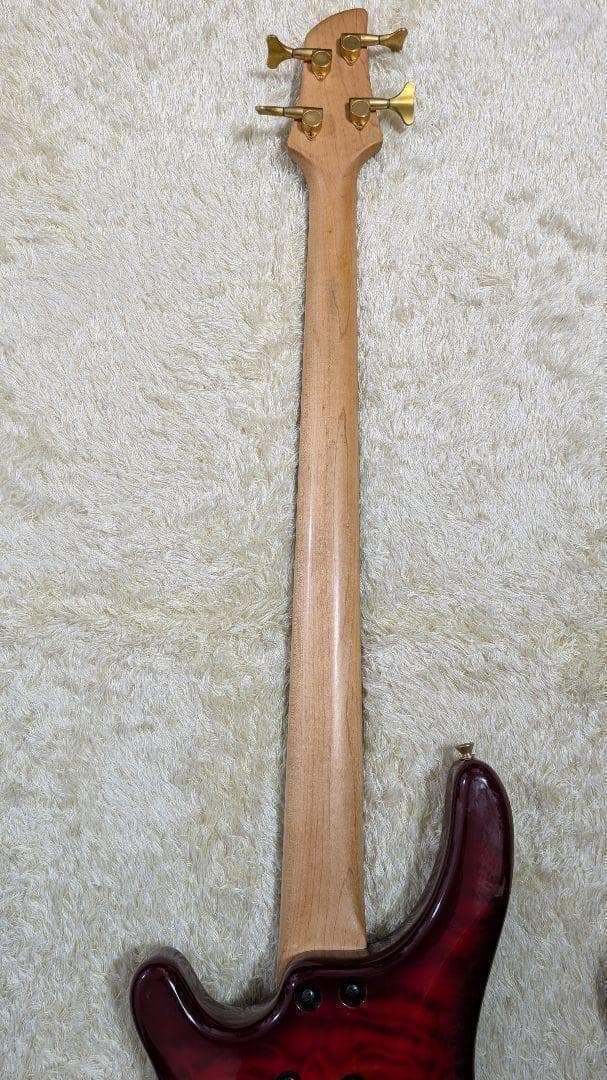 フェルナンデス　FRB-42 PJ キルトメイプルレッド エレキベース