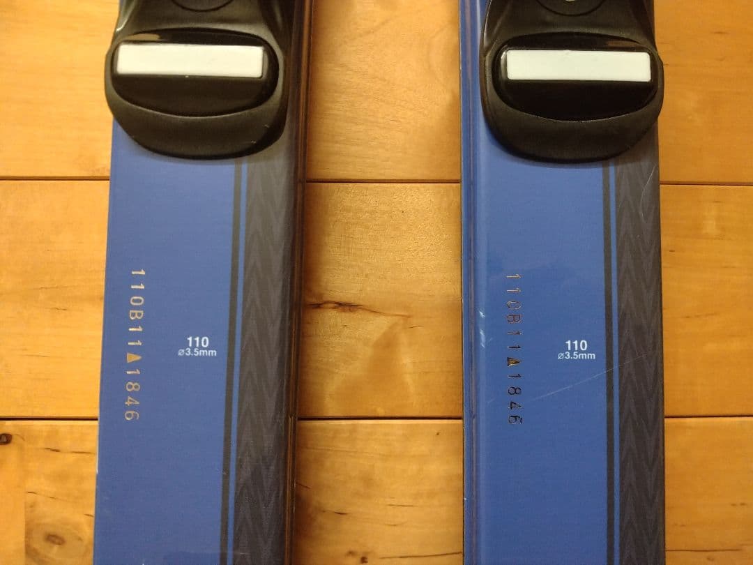 KAZAMA スキーセット 110cm　ストック付き