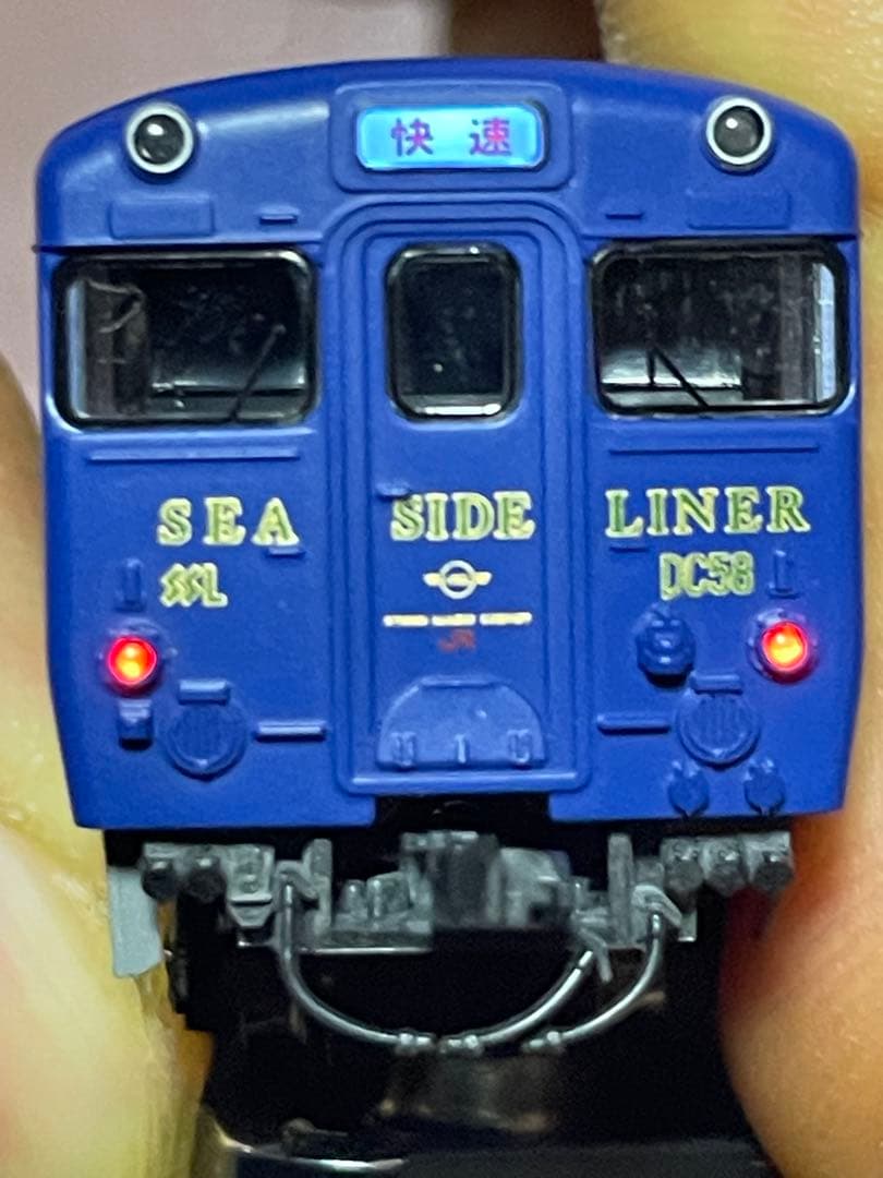 TOMIX JR九州キハ58系ディーゼルカー シーサイドライナー青+紺2輌　美品