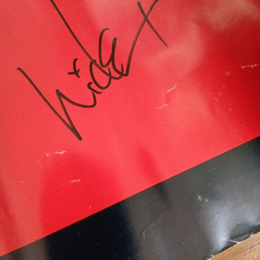 X JAPAN写真展　hide直筆サインポスター