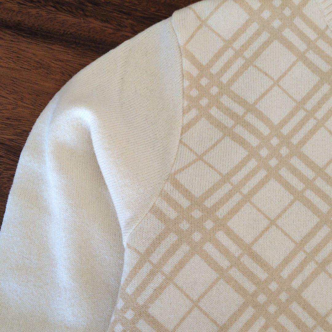 希少✨BURBERRY　GOLF　バーバリー　ニット　ハーフジップ　三陽商会