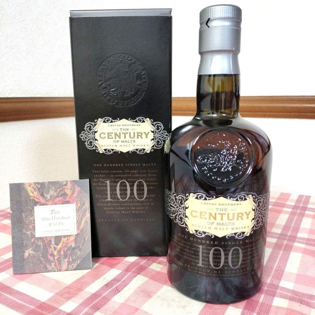 美品　シーバスブラザーズ　センチュリー・オブモルト100　750ml