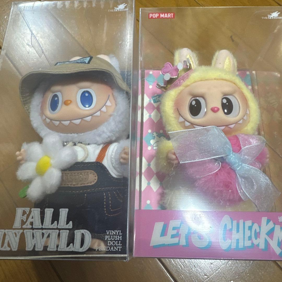 正規LABUBU LET'S CHECKMATE FALL IN WILDラブブ