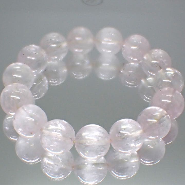 【アフガニスタン産】クンツァイトのブレスレット