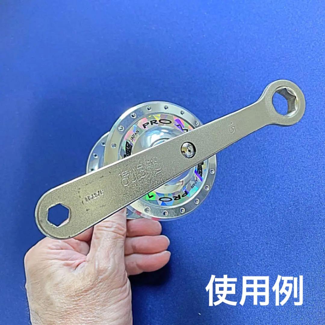 これは便利!！ピストバイク用カスタム工具スギノ15mmコッタレスレンチ