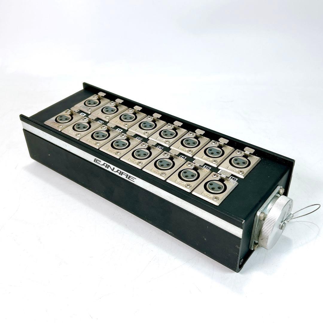 【動作確認済み】CANARE カナレ 16CH シングルボックス 16B1F2