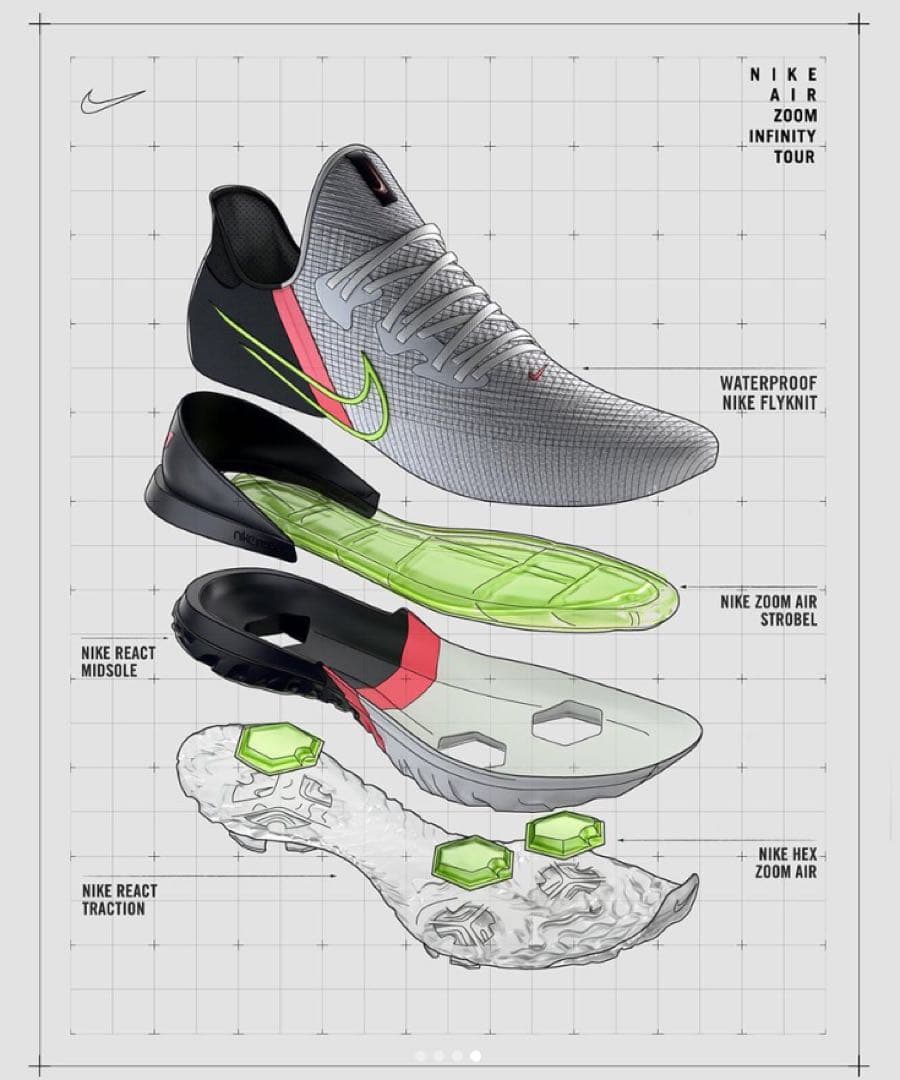 ナイキゴルフAIR ZOOM INFINITY TOUR