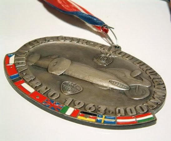 激レア/MotoGPチェコグランプリの前身レース首掛/DKW/ブラハム フォード