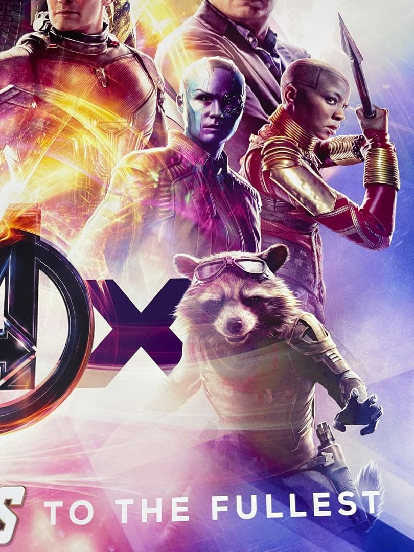 *枚数限定*映画館用両面印刷ポスターUS版:アベンジャーズ エンドゲーム