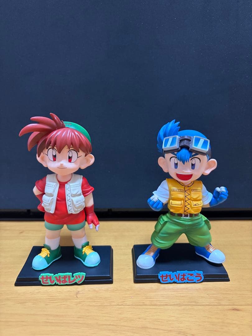 ミニ四駆　限定フィギュアセット 星馬豪　星馬烈　せいばっこう & せいばっつ