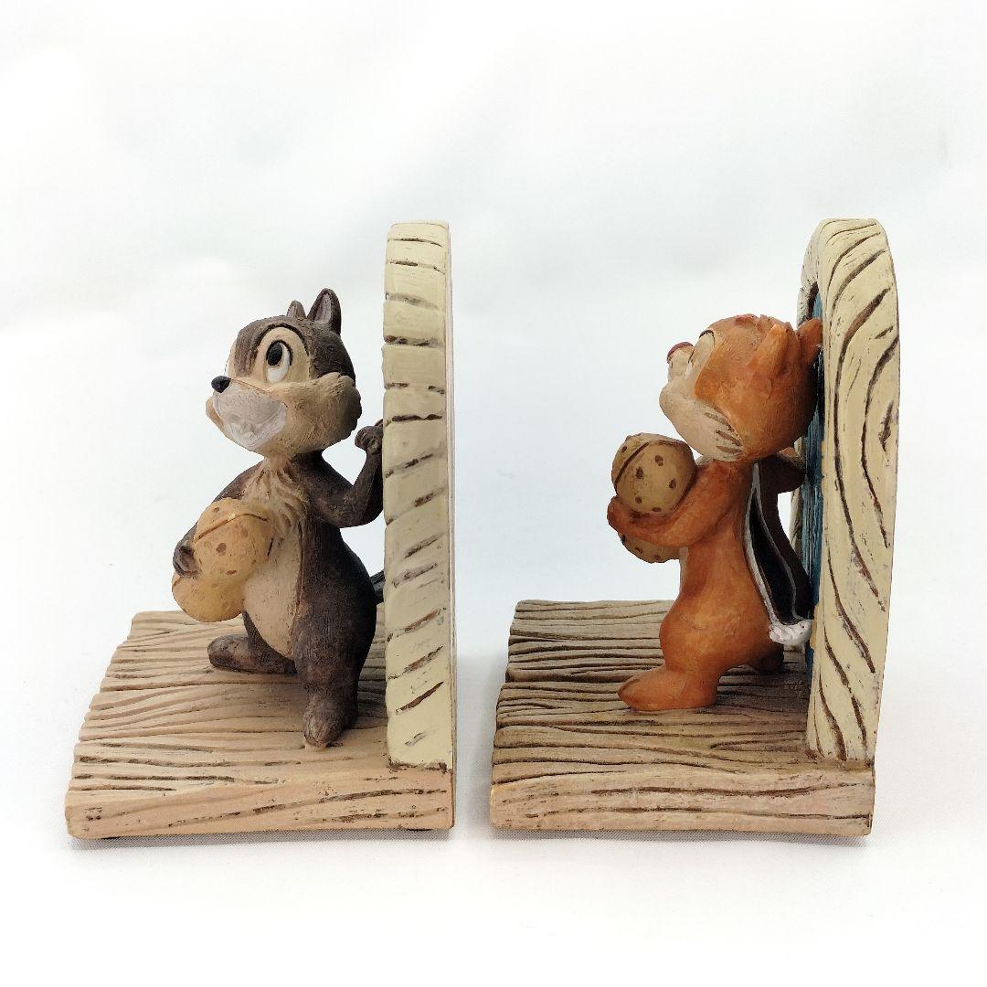 セトクラフト チップとデール ブックエンド ブックスタンド レトロ調