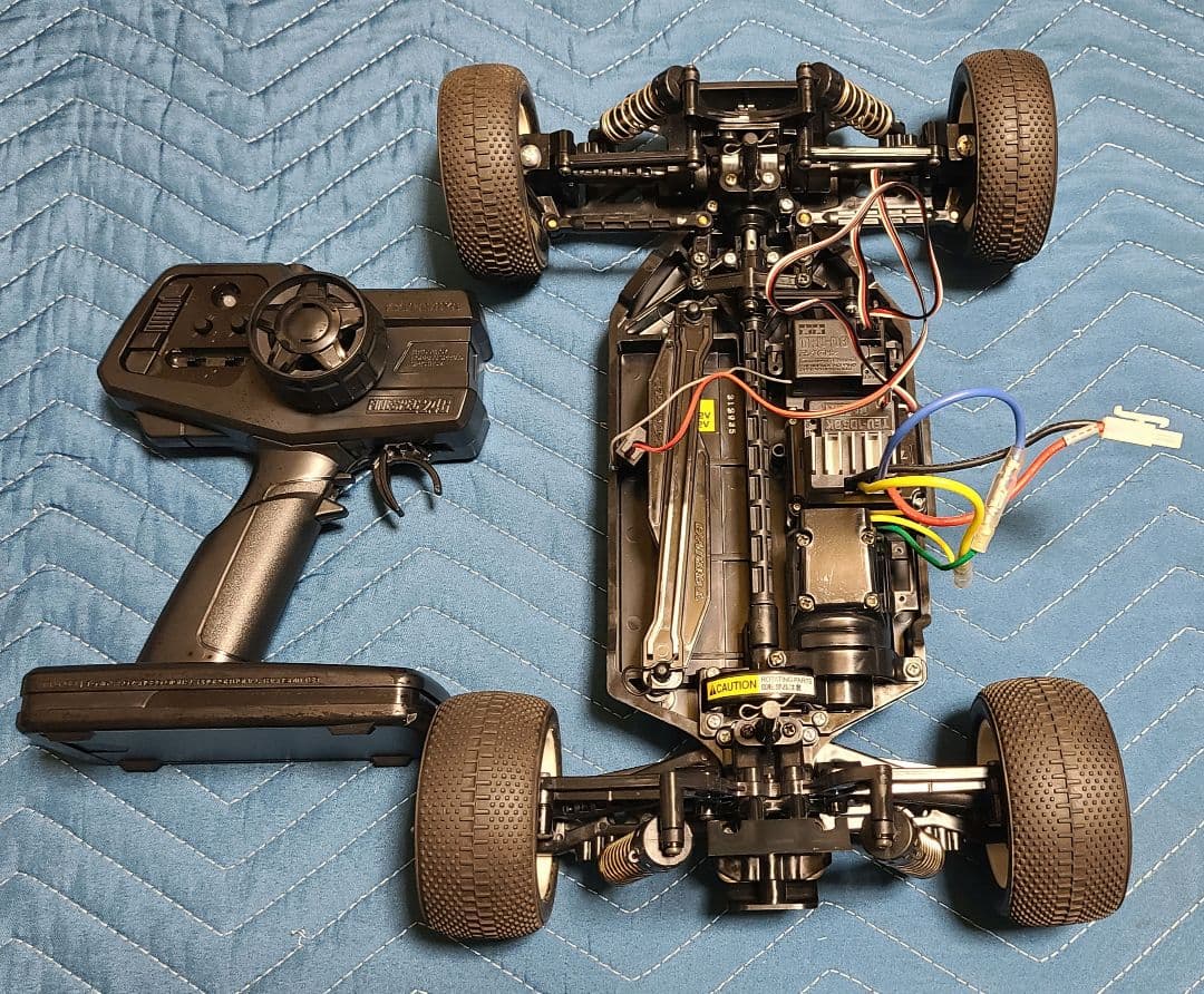 タミヤTT-02B　走行メカ、タミヤプロポ2.4G