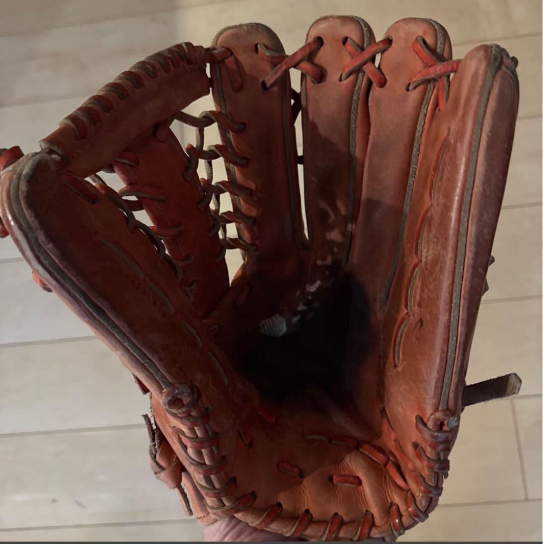 ミズノプロ 最高級 キップレザー 即戦力 硬式 外野手用グローブ