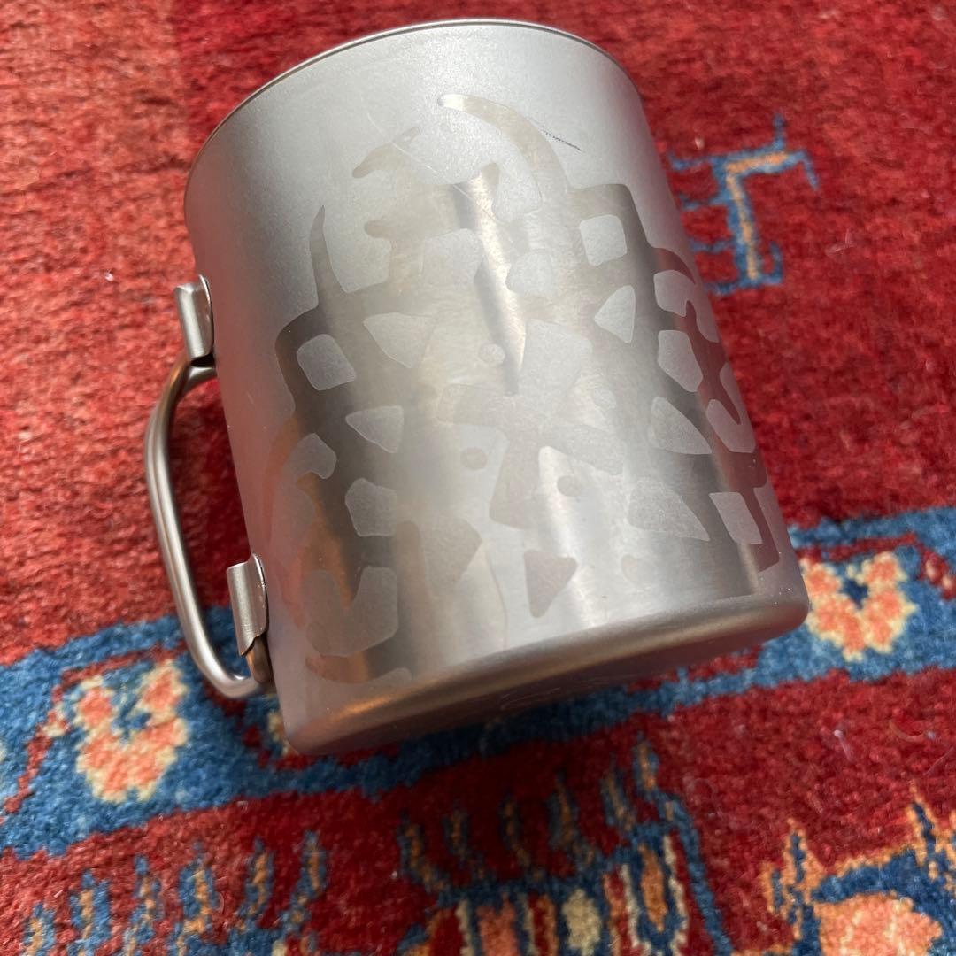 激レア 取手付きnordisk チタン ダブルウォールマグ 220ml