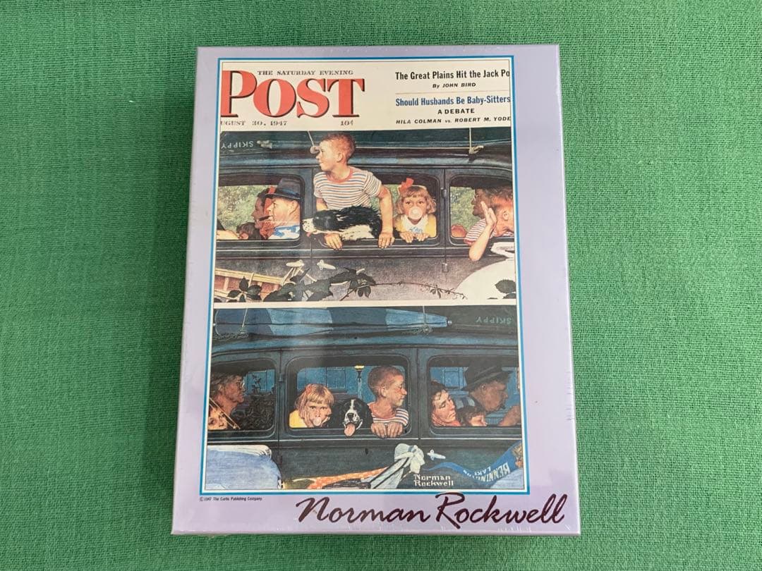 ノーマンロックウェル ジグソー パズル 300ピース ゴーイングアンドカミング