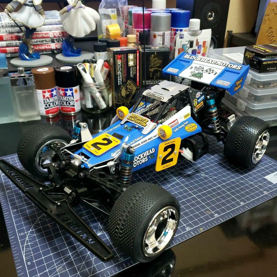 タミヤ　ホットショットII ブロックヘッドモータース　カスタム　プロポセット