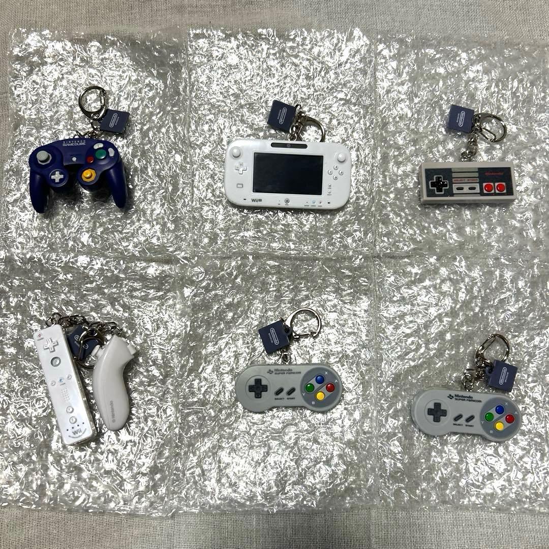 ニンテンドーミュージアム　ゲームハードキーホルダーコレクション　5種　まとめ売り