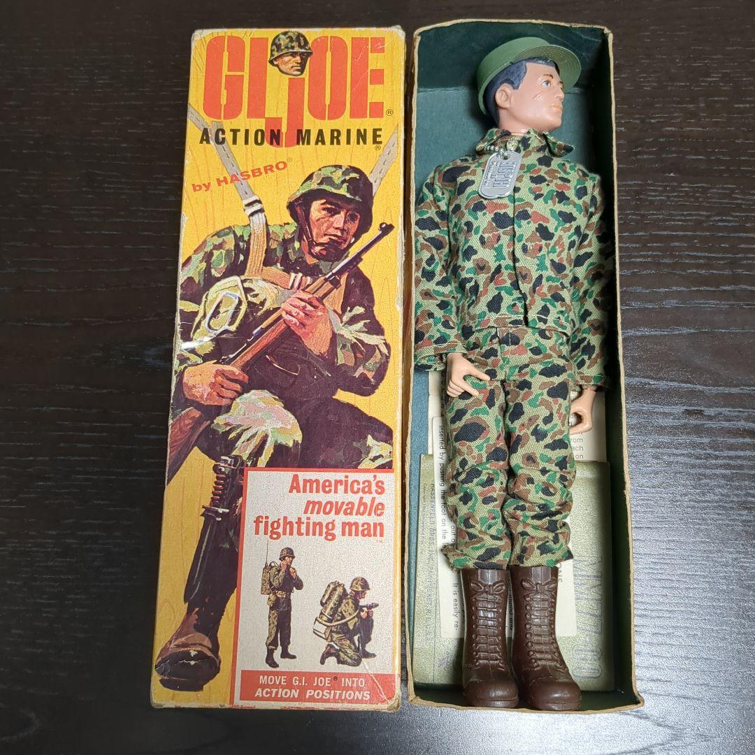 レア物　60年代　GIJOE（GIジョー）アクションマリーン　当時物　オリジナル