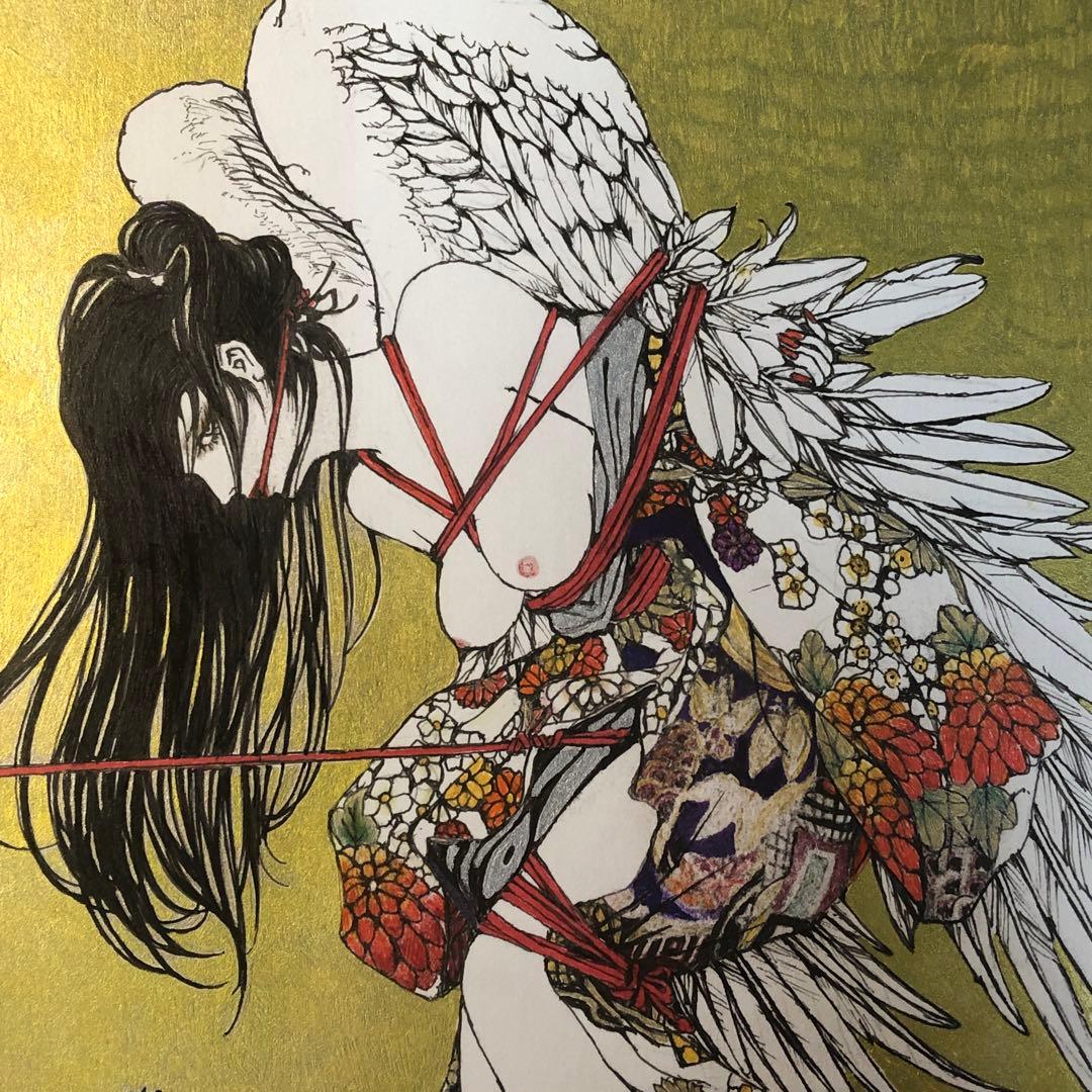 Bondage Angel 緊縛天使　【肉筆絵画】