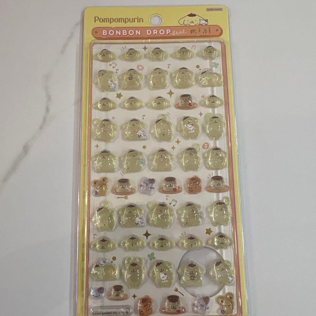 お値下げ中！正規品サンリオボンボンドロップシール全種 mini全種