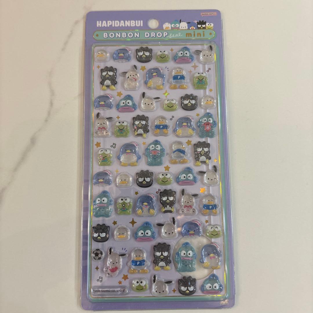 お値下げ中！正規品サンリオボンボンドロップシール全種 mini全種