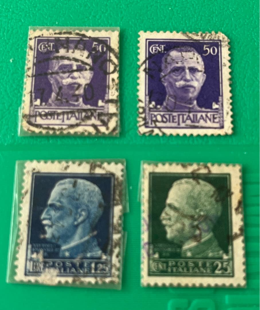 イタリア社会共和国 使用済み切手セット