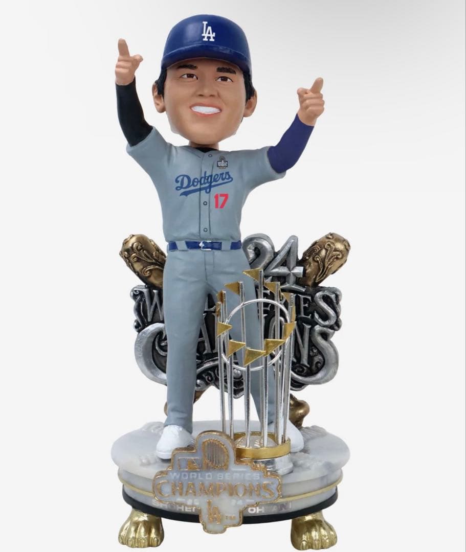 大谷翔平WORLD SERIES CHAMPIONSボブルヘッド