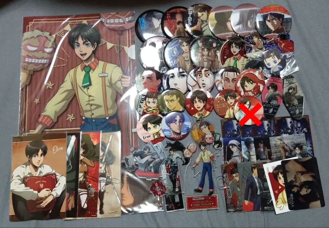 進撃の巨人 エレン・イェーガー グッズまとめ売り