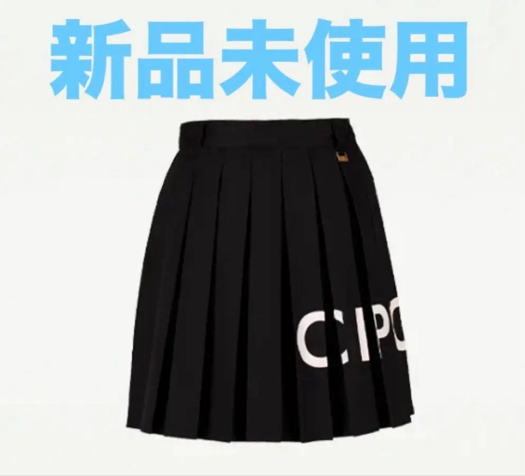 CPG golfブラック プリーツスカート