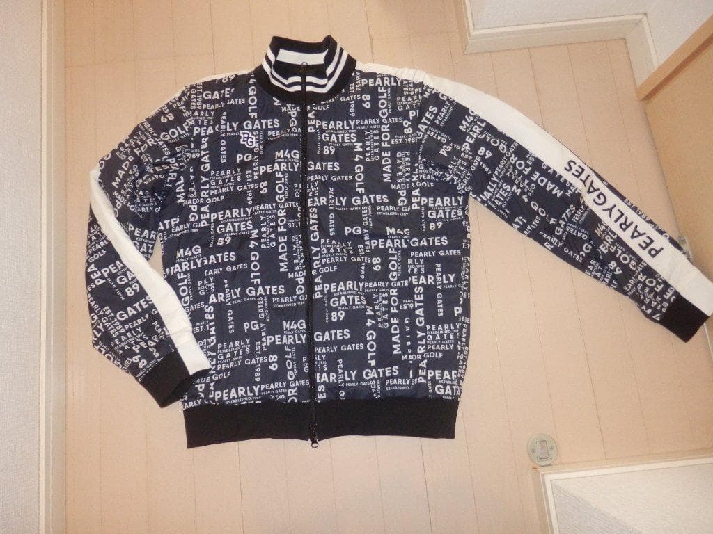 パーリーゲイツ★人気 リバーシブル4 WAY暖かジャケット★サイズ5 L