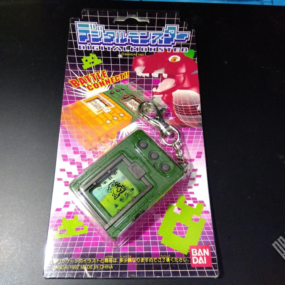 バンダイ 初代「デジタルモンスター Ver.1」グリーン　新品・未開封品