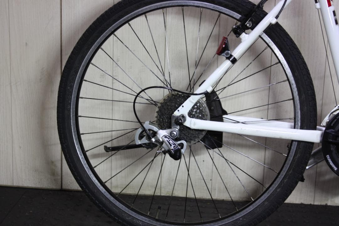 ルイガノLGS-FIVE 26型 アルミ 24速 470mm MTB　WHITE