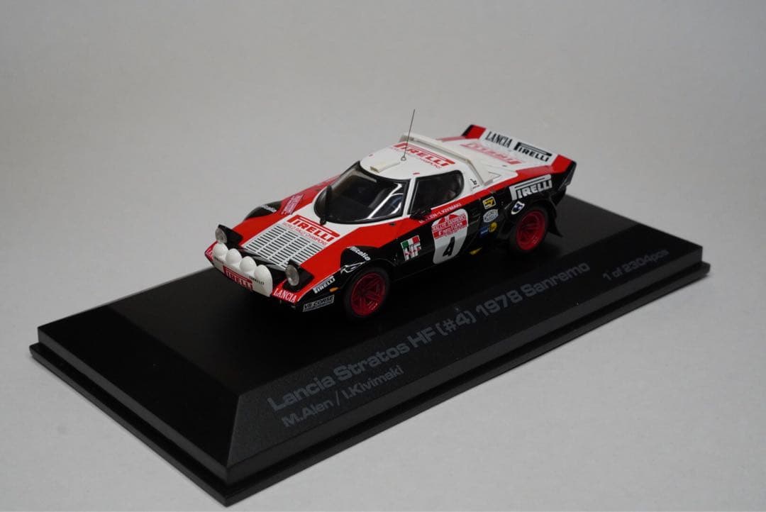 HPI1/43ランチアストラトスHF（#4）1978サンレモ