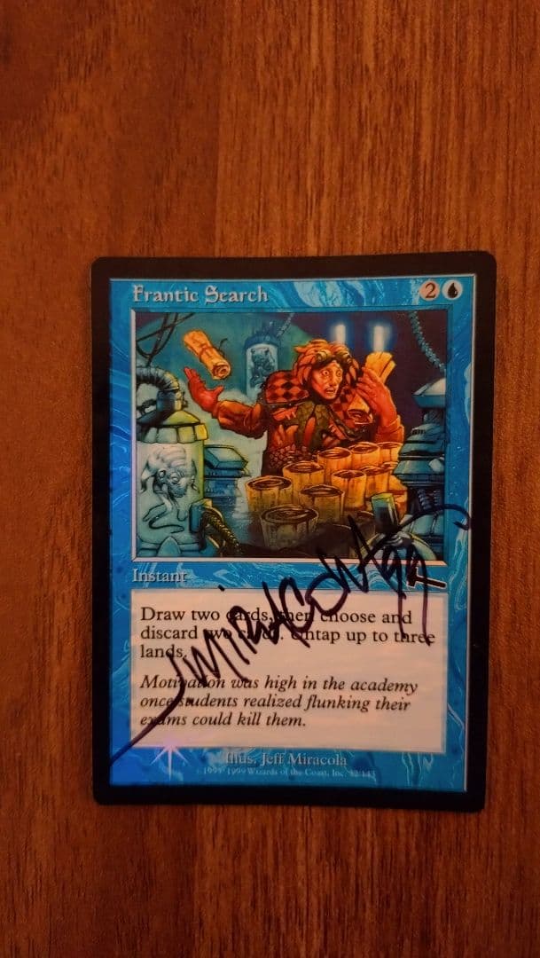 大あわての捜索　foil サインドFrantic Search