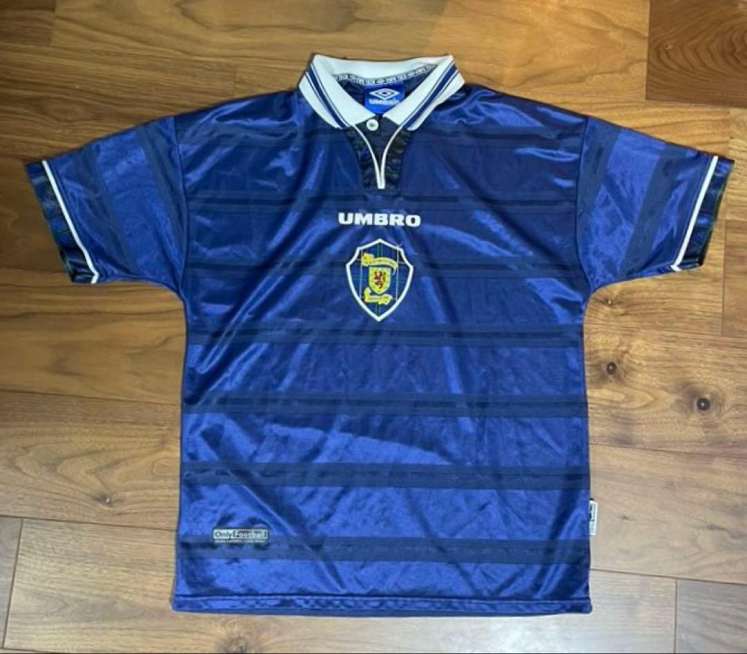 ⭐︎値段相談応じます！【美品】UMBRO1998 スコットランド代表ユニM 当時物