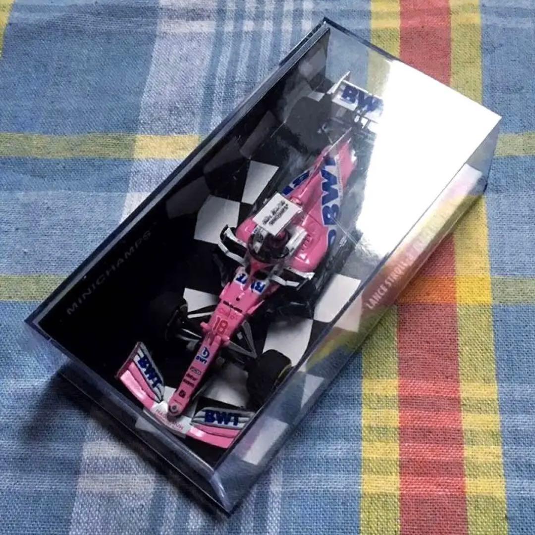 ミニチャンプス 1/43 レーシングポイント RP20 ストロール 3位表彰台