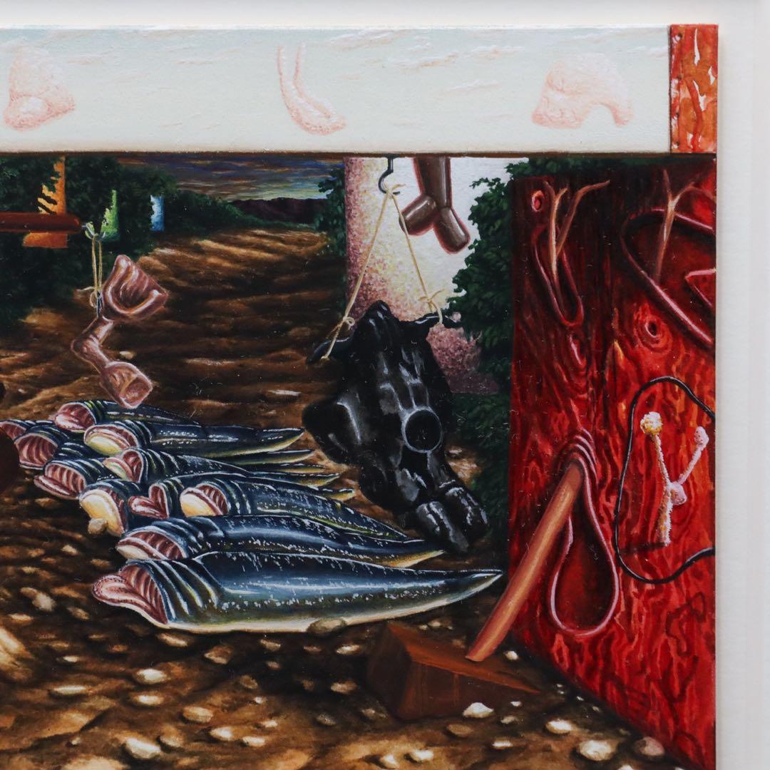 スティーブ・ガロウェイ エドワード・ヘンダーソン 共同制作 ガッシュ 日動画廊