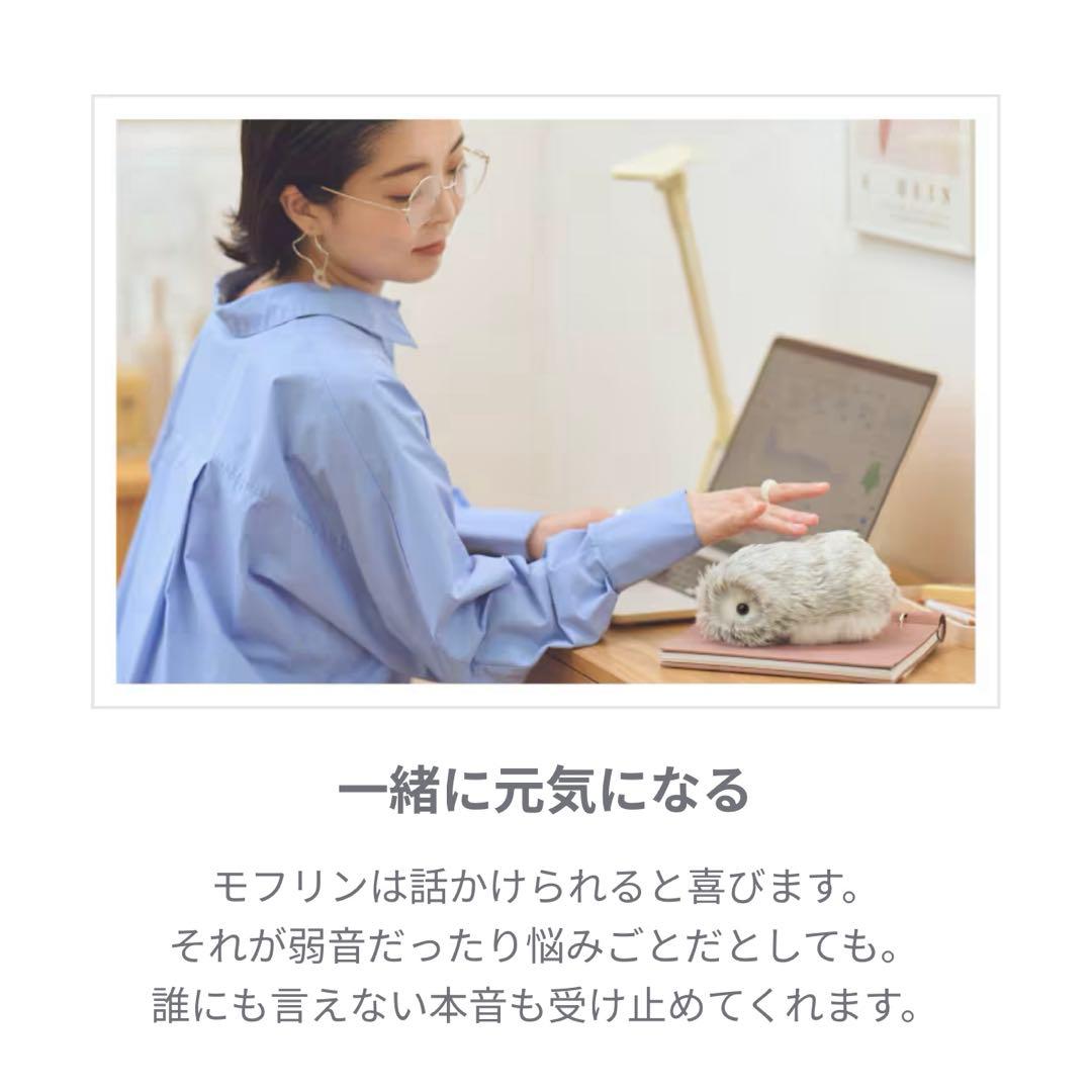 【新品未開封】CASIOモフリン 最新型Moflin シルバー 保証証付き