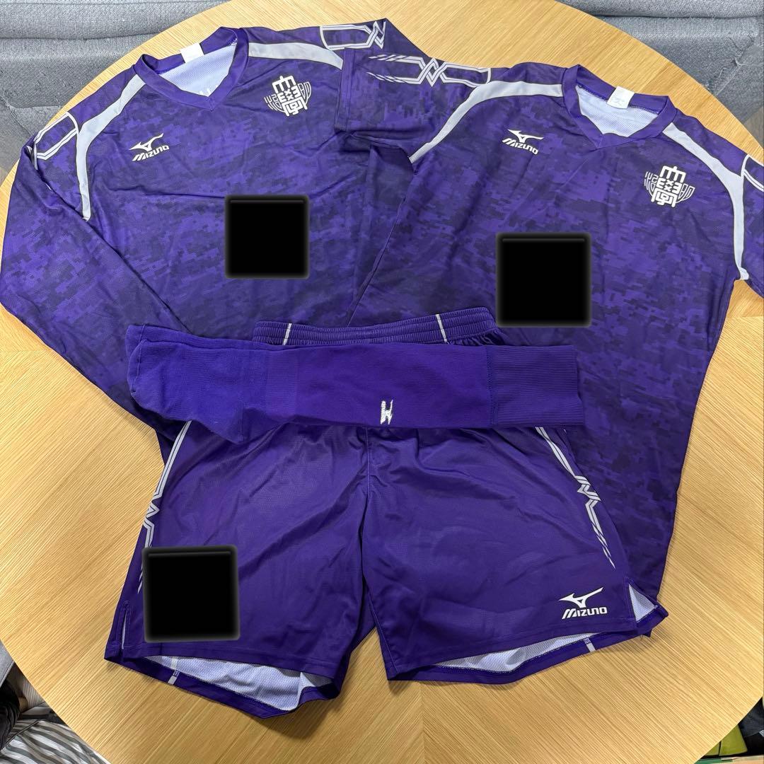 明治大学サッカー部ユニフォームフルセット