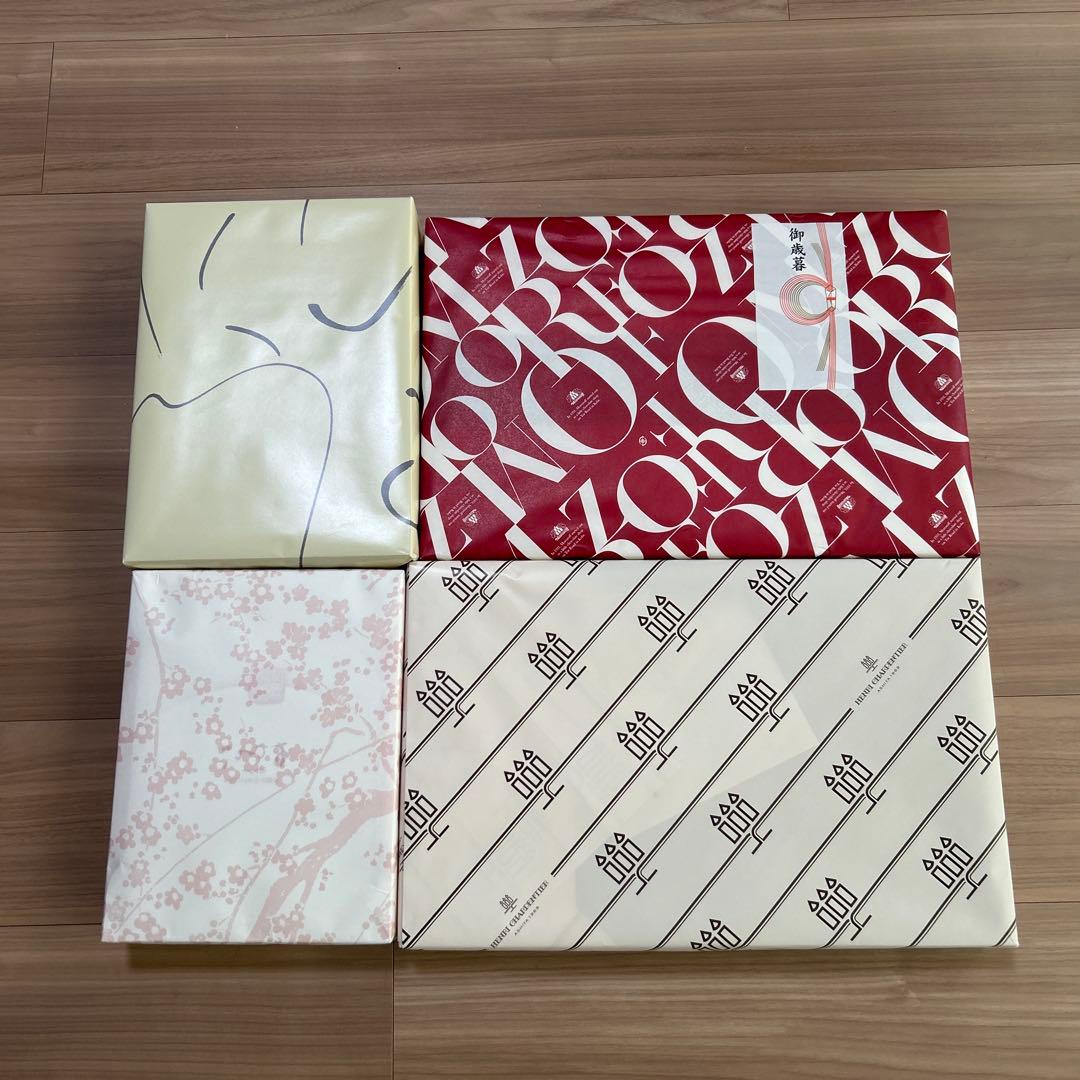 お歳暮お菓子４箱　まとめ売り