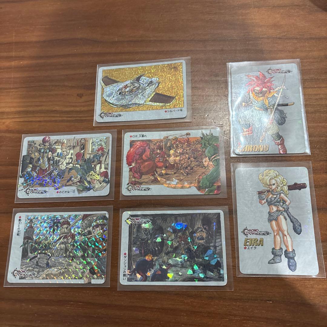 クロノ・トリガー 予約特典カード CHRONO TRIGGER 7枚セット