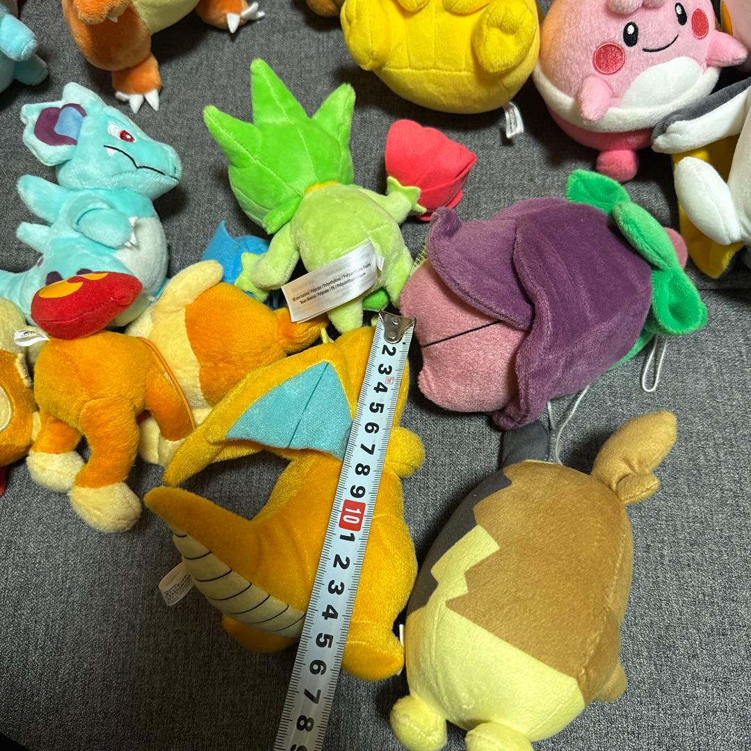 ポケットモンスター　ぬいぐるみ　23体まとめ売り　ポケモン
