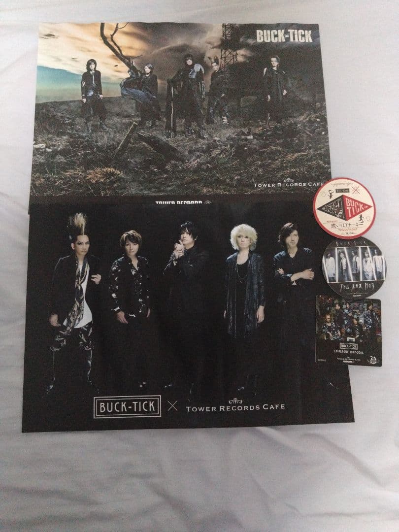 BUCK-TICK✕タワレココラボ、カフェグッズ