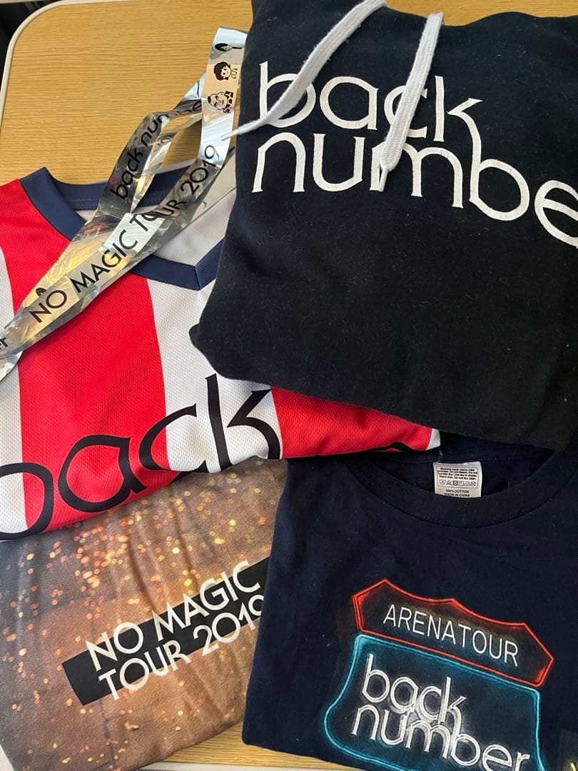 back number ツアーTシャツ