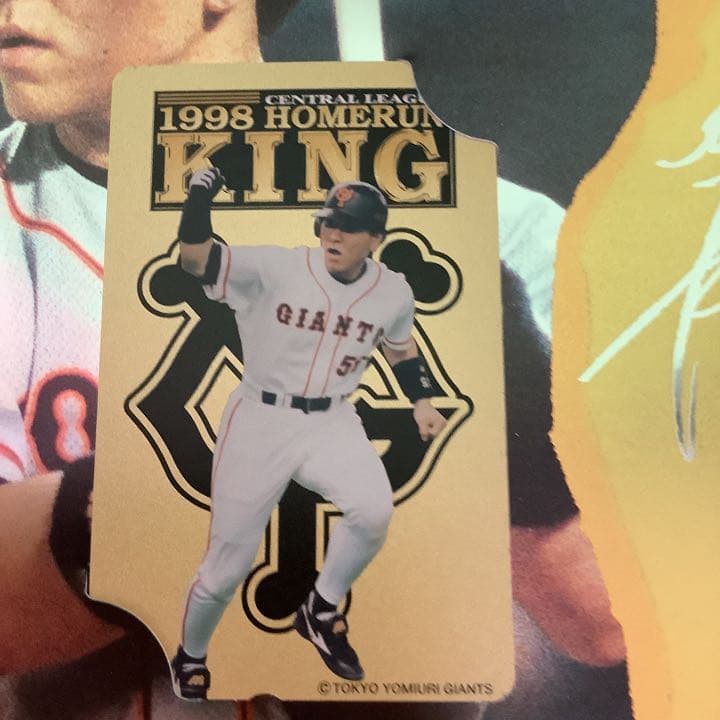 松井秀喜　カード　記念品　サイン入り