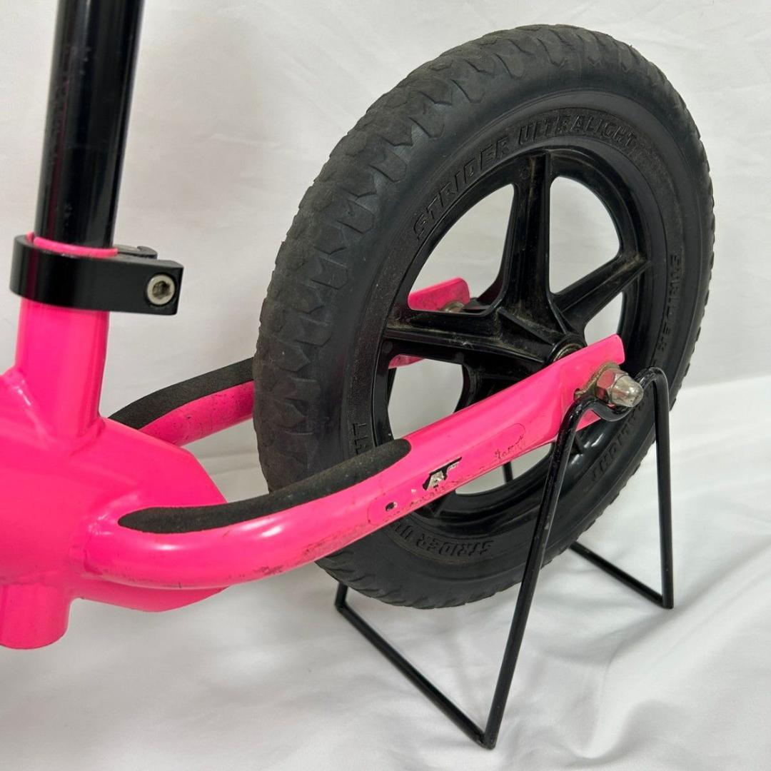 ストライダー 12インチ ピンク スタンド付き STRIDER キックバイク