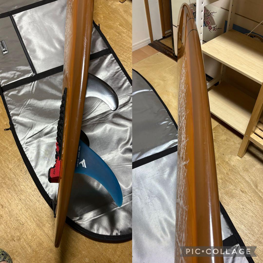 ADVANCED サーフボード 7.4 ロングボード サーフィン ミニロング